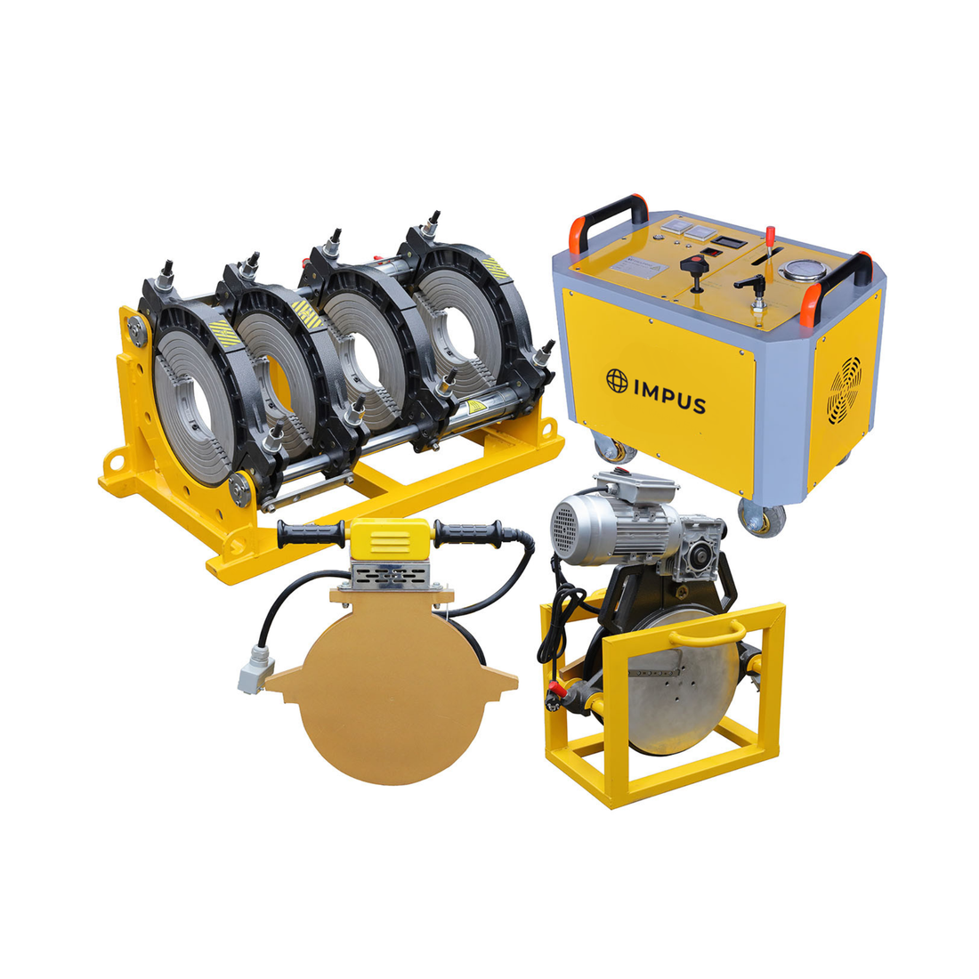 Maquina Termofusion Lineal IMPUS 63-250 mm