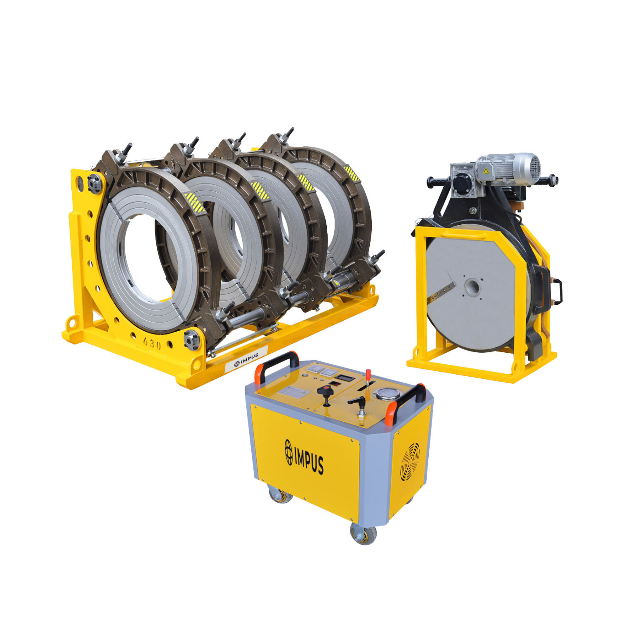 Maquina Termofusion Lineal IMPUS  450–800 mm