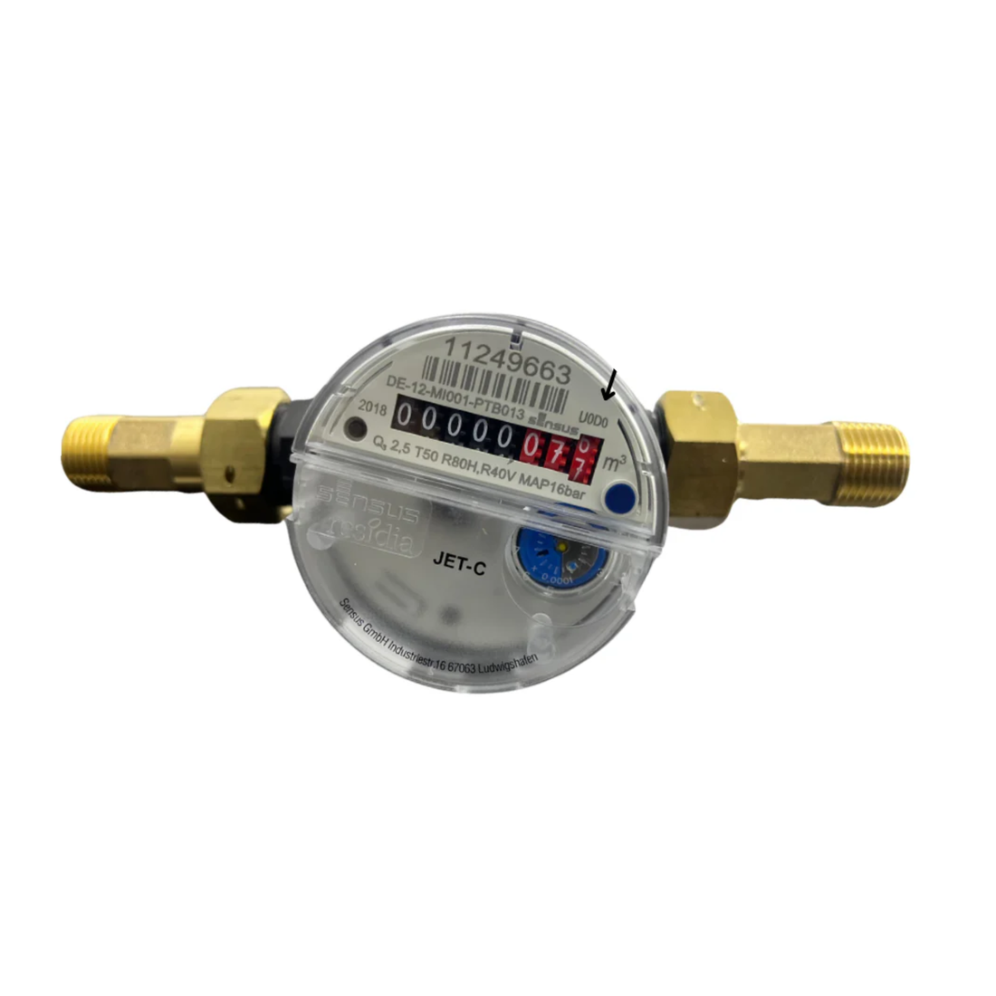 Remarcador Sensus ResidiaJet-C (Lectura remota)