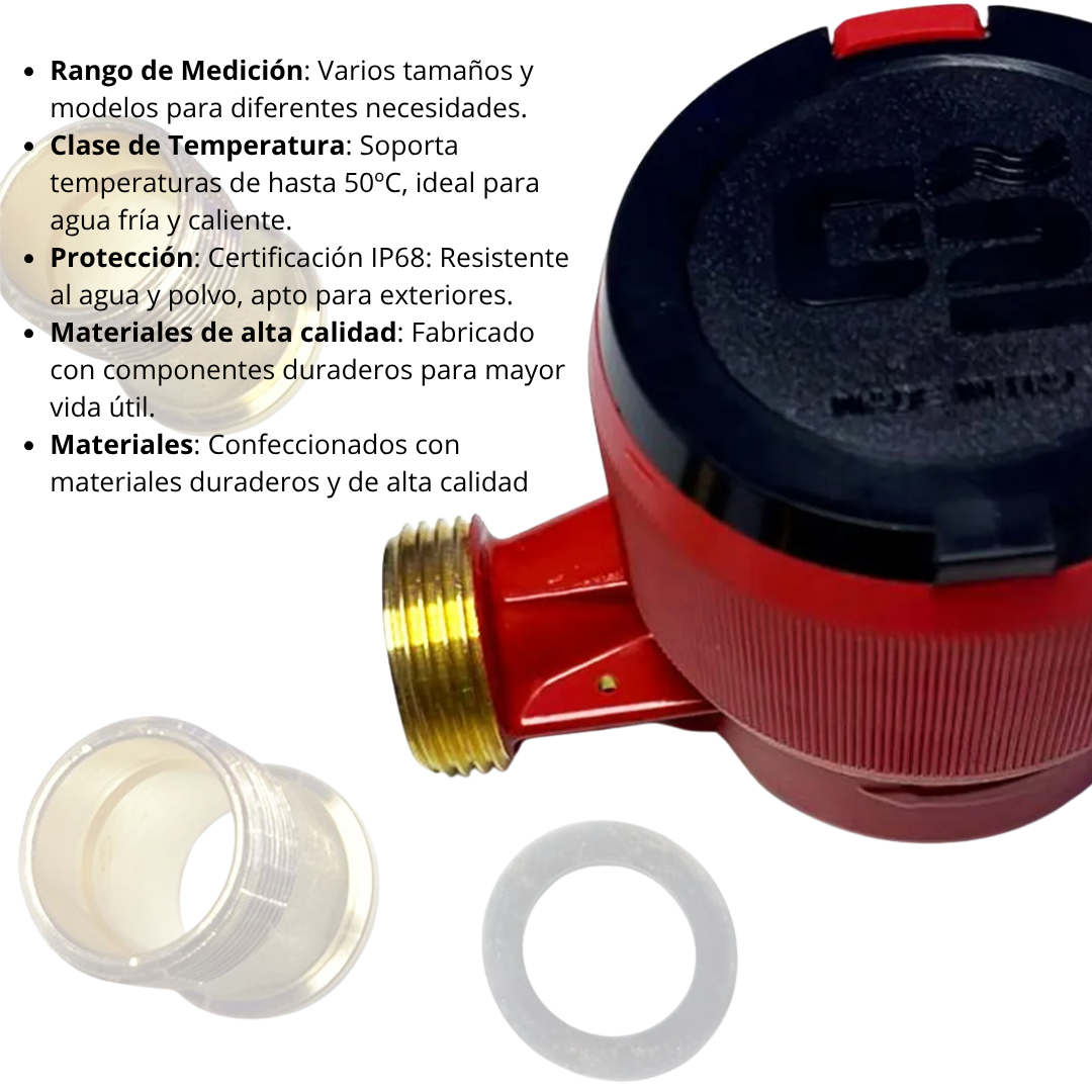 Medidor De Agua Impus TRIA G2 3/4