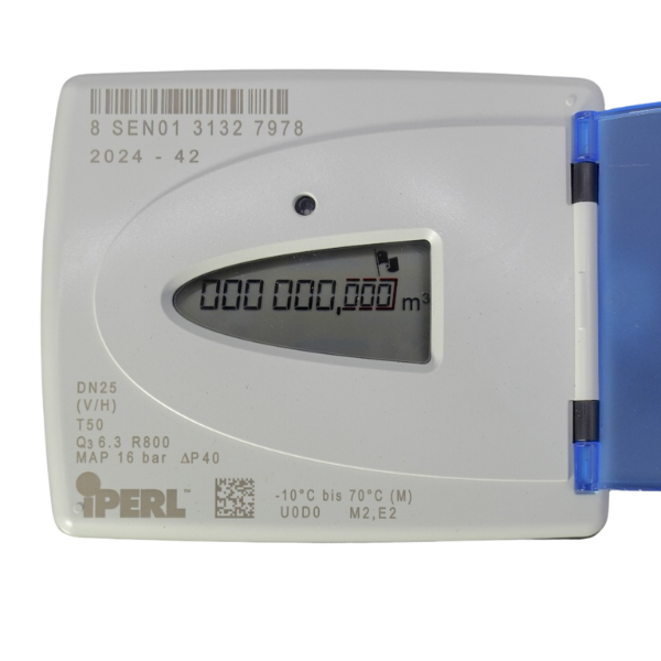 Medidor de Agua Potable Estático Sensus iPERL 1" y 1¼" | DIMENSIÓN 20–25 | Tecnología Magnética R800 | Presión Nominal 16