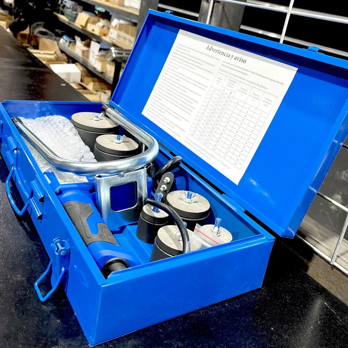 Termofusora Digital 20-63 Mm