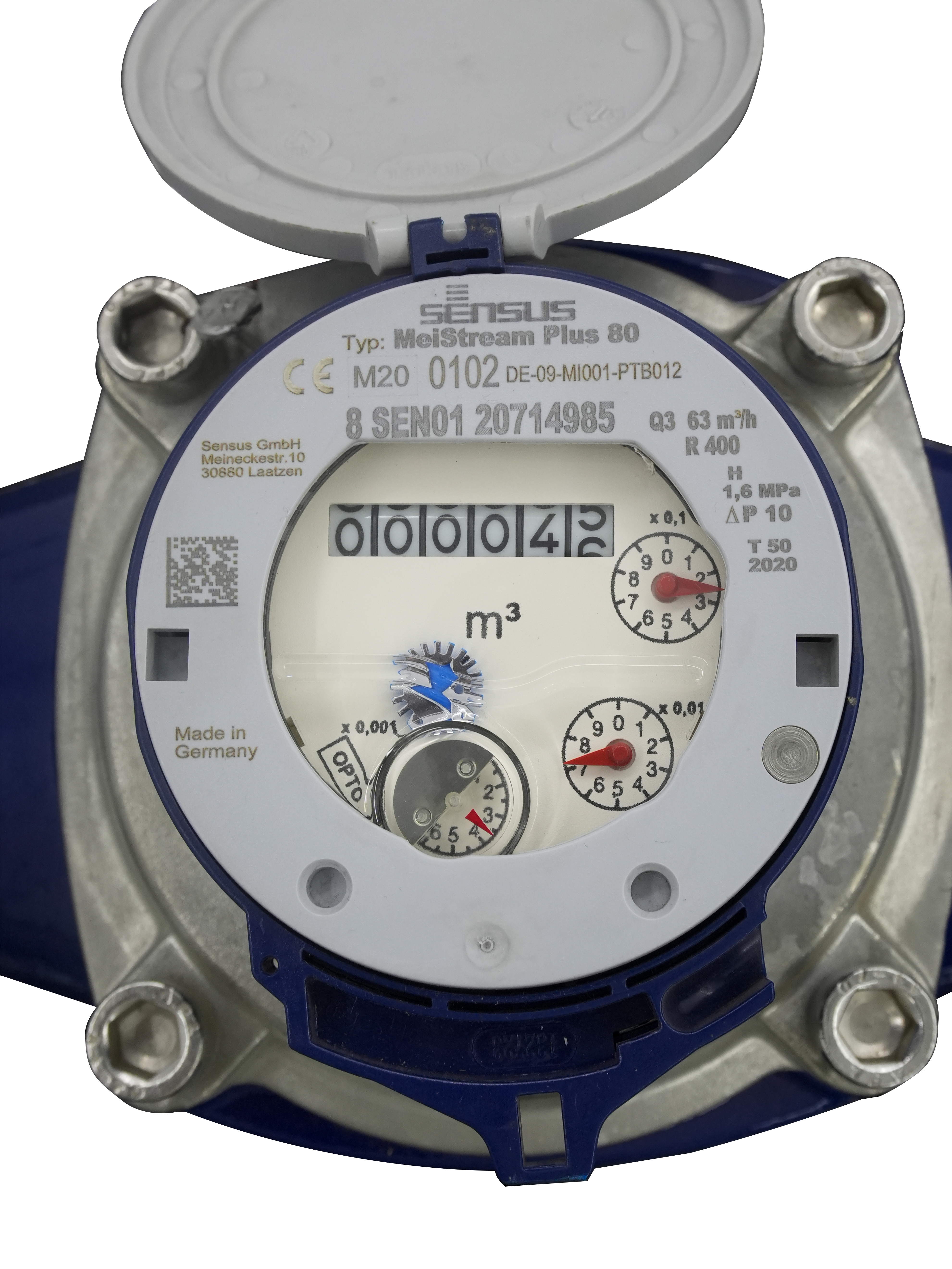 Medidor de Agua Potable Sensus Certificado | Modelo MeiStream Plus | Dimensiones 50 - 150 | Presión Nominal 16